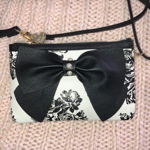 Betsey Johnson crossbody wristlet